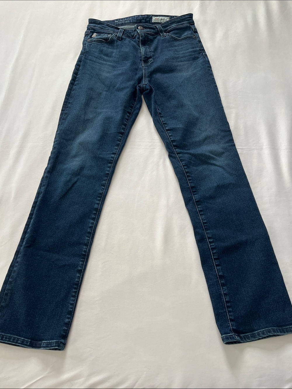 Adriano Goldschmied AG-ED Denim High Rise Slim Straight Mari Jeans